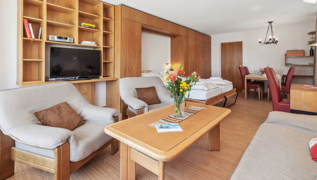 Appartamento con 2 camere da letto a Arosa con giardino - Foto 2
