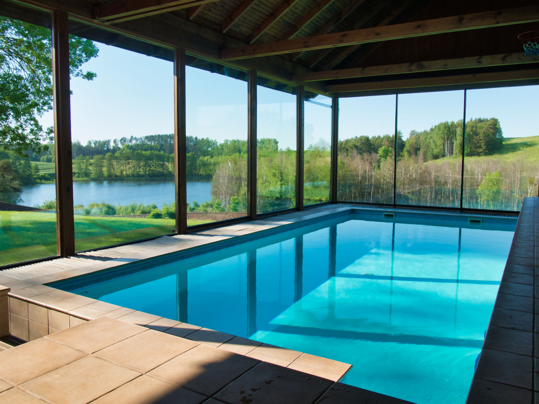 Foto 25 - Casa de 5 habitaciones en Brzozie con piscina privada y jardín