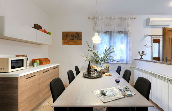 Casa de 3 quartos em Kaštelir-Labinci com piscina privada e jardim - Foto 11