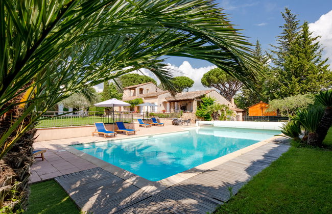 Appartamento con 2 camere da letto a Sainte-Maxime con piscina e giardino - Foto 19