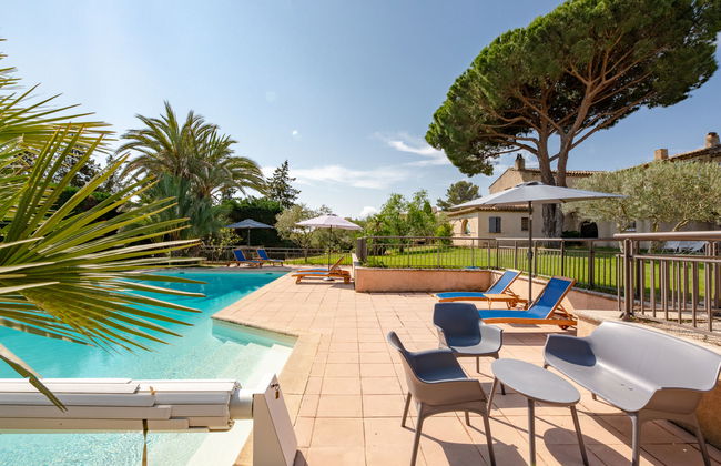Appartamento con 2 camere da letto a Sainte-Maxime con piscina e giardino - Foto 18