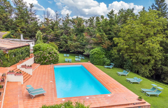 Casa de 2 quartos em Colle di Val d'Elsa com piscina e jardim - Foto 41