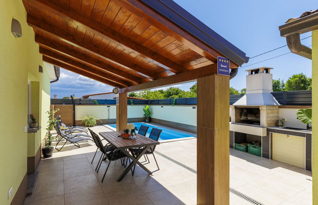 Casa de 3 quartos em Fažana com piscina privada e jardim - Foto 26