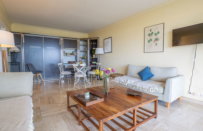 Apartamento de 2 quartos em Cannes com piscina e jardim - Foto 9