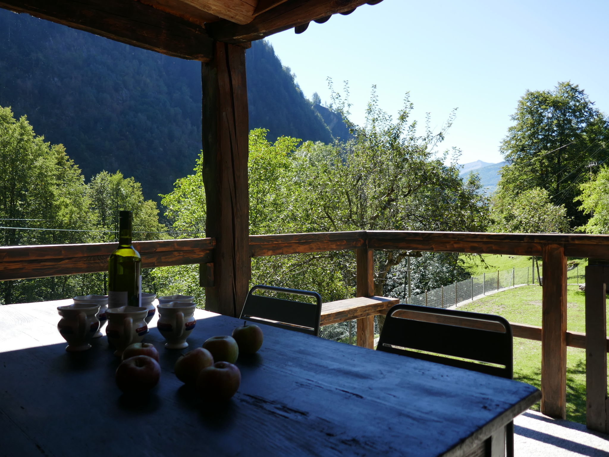 Foto 5 - Casa de 2 habitaciones en Serravalle con jardín y vistas a la montaña