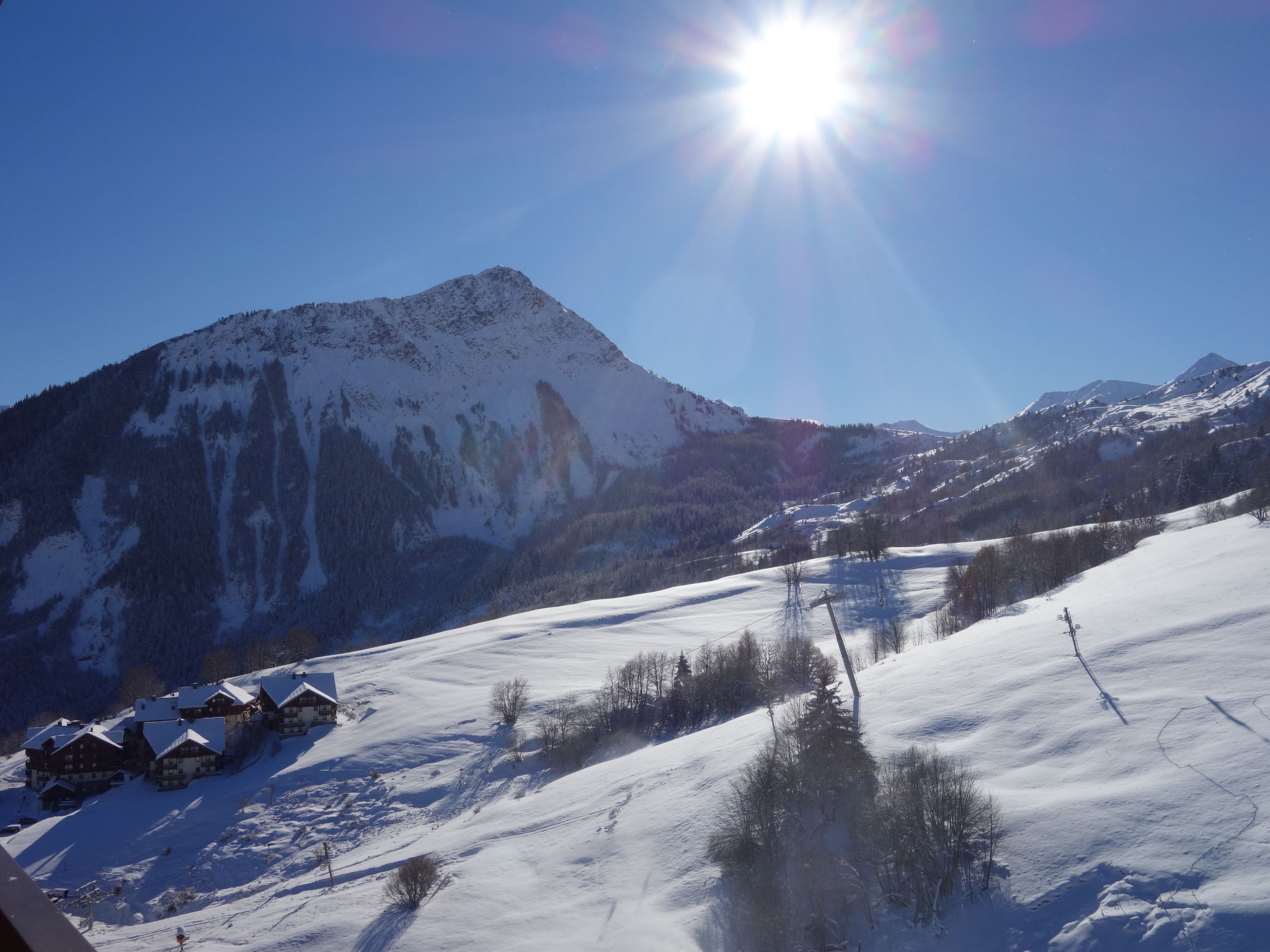 Photo 15 - Appartement en Villarembert avec piscine et vues sur la montagne