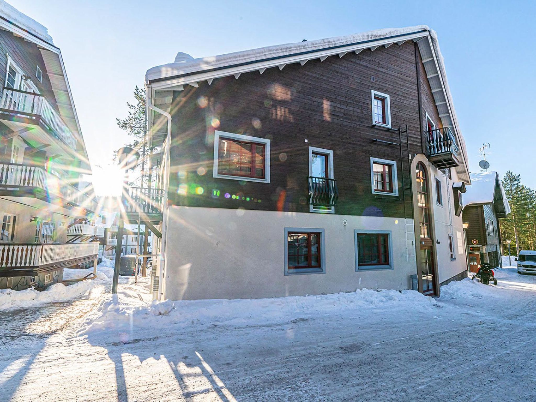 Foto 1 - Haus mit 1 Schlafzimmer in Kittilä mit sauna und blick auf die berge