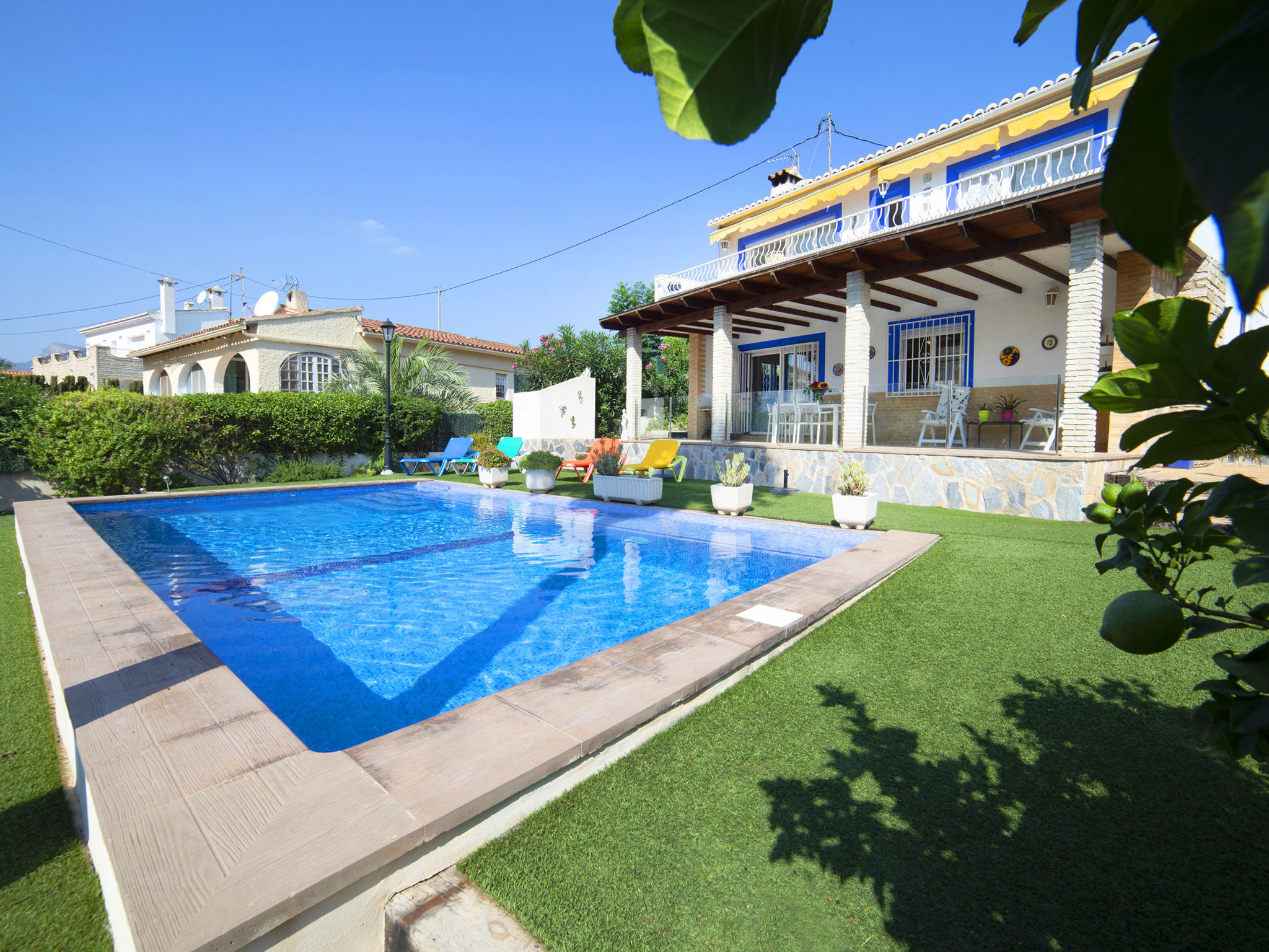 Foto 1 - Casa de 5 habitaciones en Calpe con piscina privada y jardín