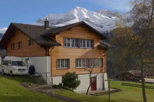 Photo 1 - Appartement de 3 chambres à Adelboden avec jardin