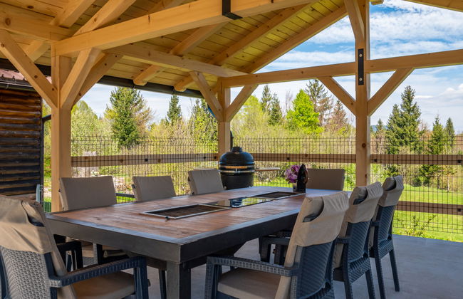 Casa de 5 quartos em Čabar com piscina privada e jardim - Foto 25