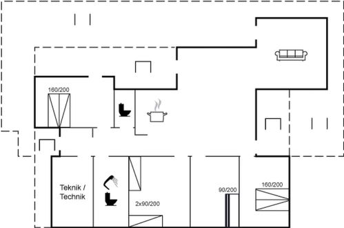 Foto 15 - Casa de 4 quartos em Allinge com terraço e banheira de hidromassagem