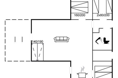 Photo 2 - Maison de 3 chambres à Rømø avec terrasse