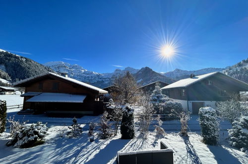 Photo 2 - Appartement de 4 chambres à Lenk avec jardin