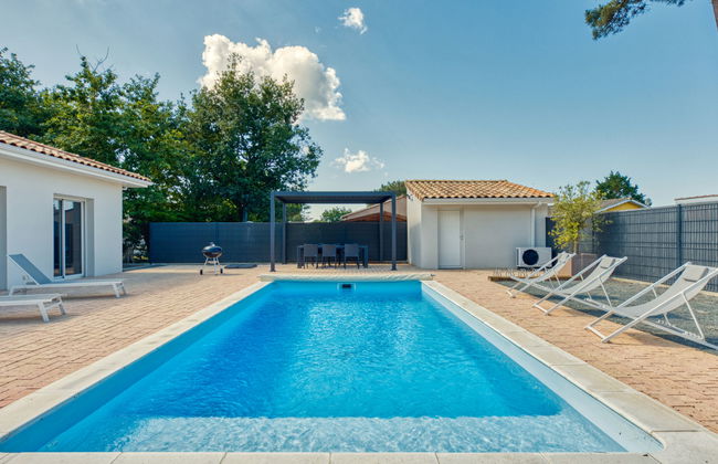 Casa de 5 quartos em Vendays-Montalivet com piscina privada e jardim - Foto 2