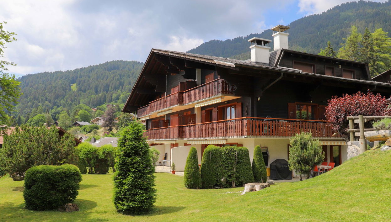 Apartment mit 3 Schlafzimmern in Ollon mit garten - Foto 1