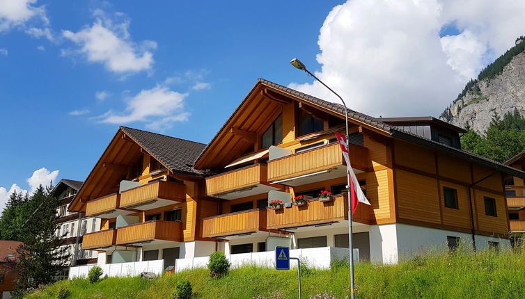 Photo 1 - Appartement de 2 chambres à Kandersteg avec vues sur la montagne