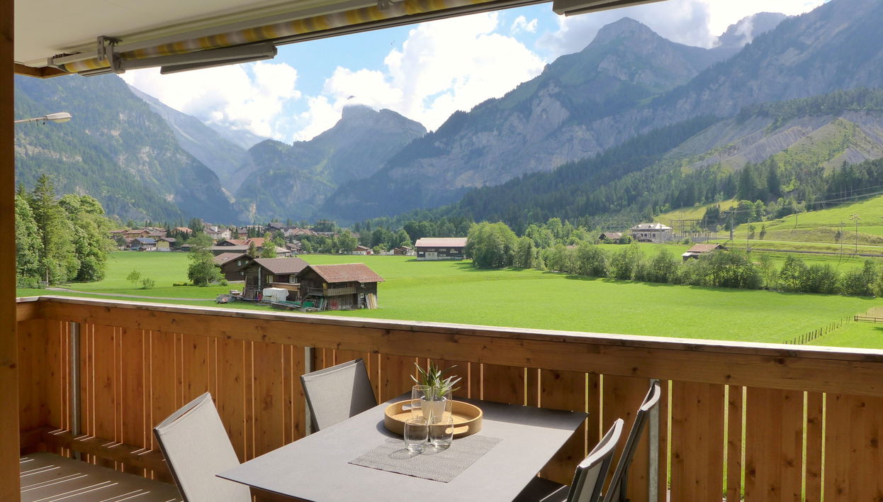 Apartment mit 3 Schlafzimmern in Kandersteg mit garten - Foto 1
