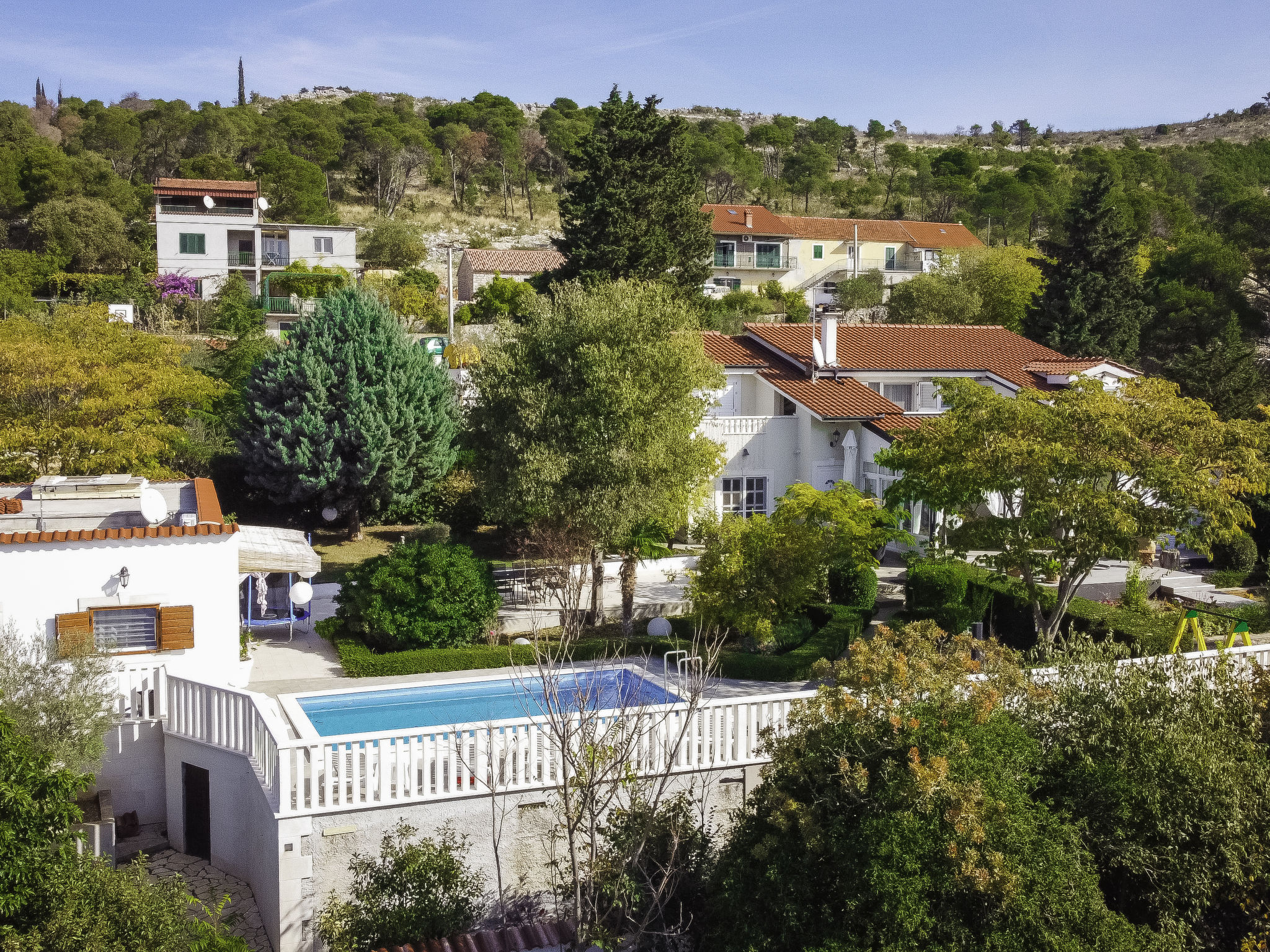 Foto 40 - Casa de 2 habitaciones en Sibenik con piscina privada y vistas al mar
