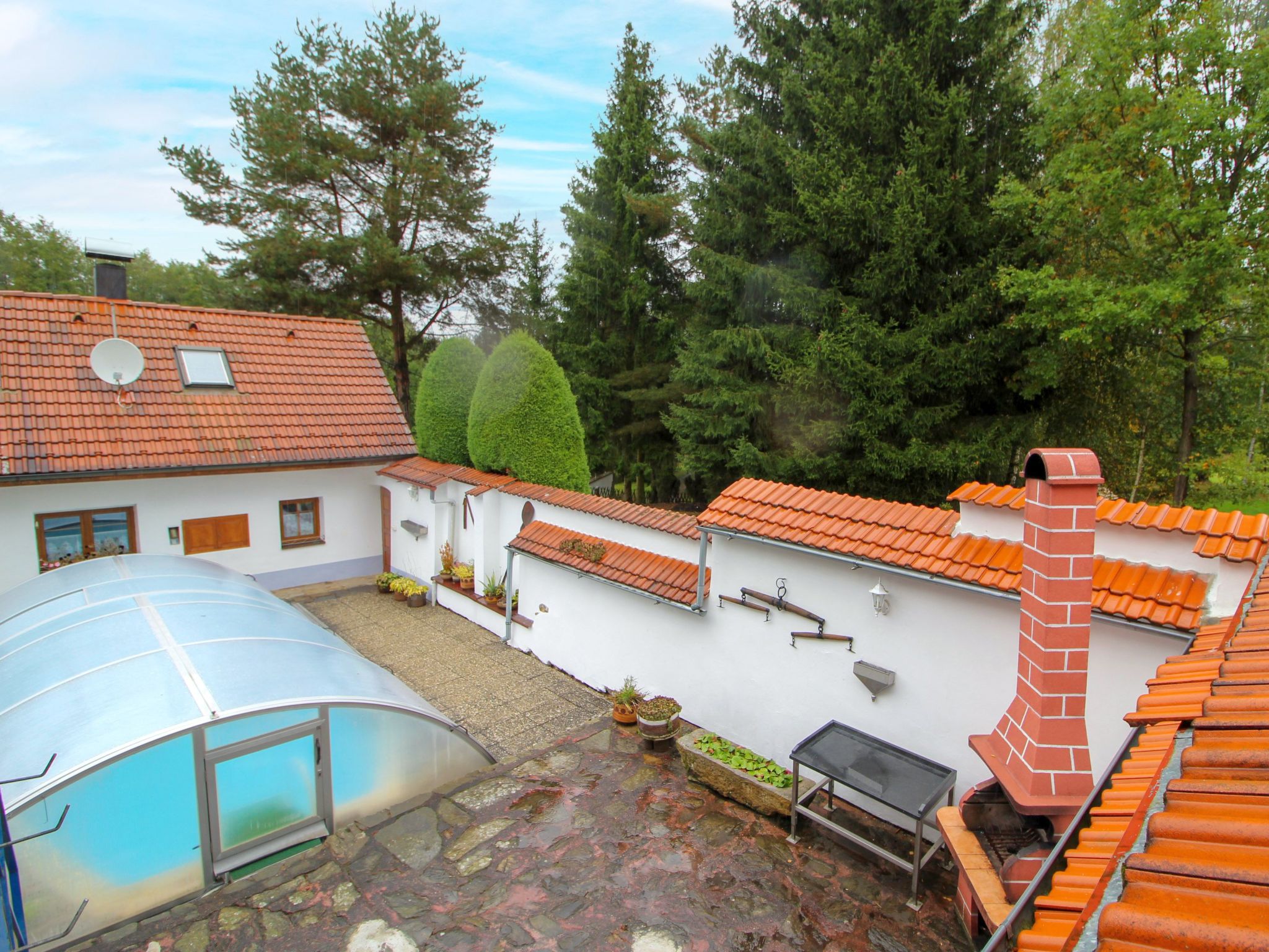 Photo 25 - Maison de 3 chambres à Mokrý Lom avec piscine privée et terrasse