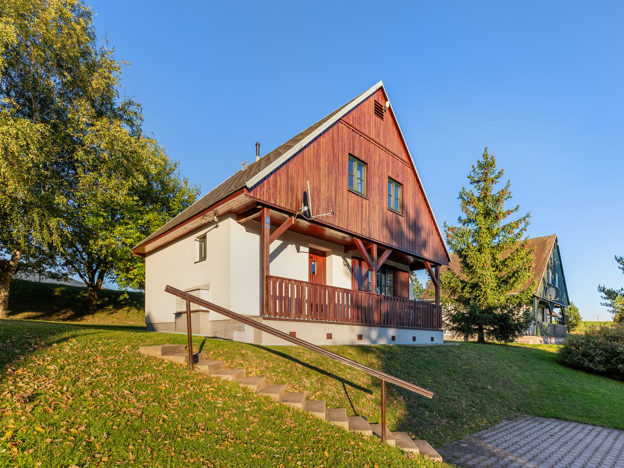 Foto 21 - Haus mit 3 Schlafzimmern in Černý Důl mit schwimmbad und blick auf die berge