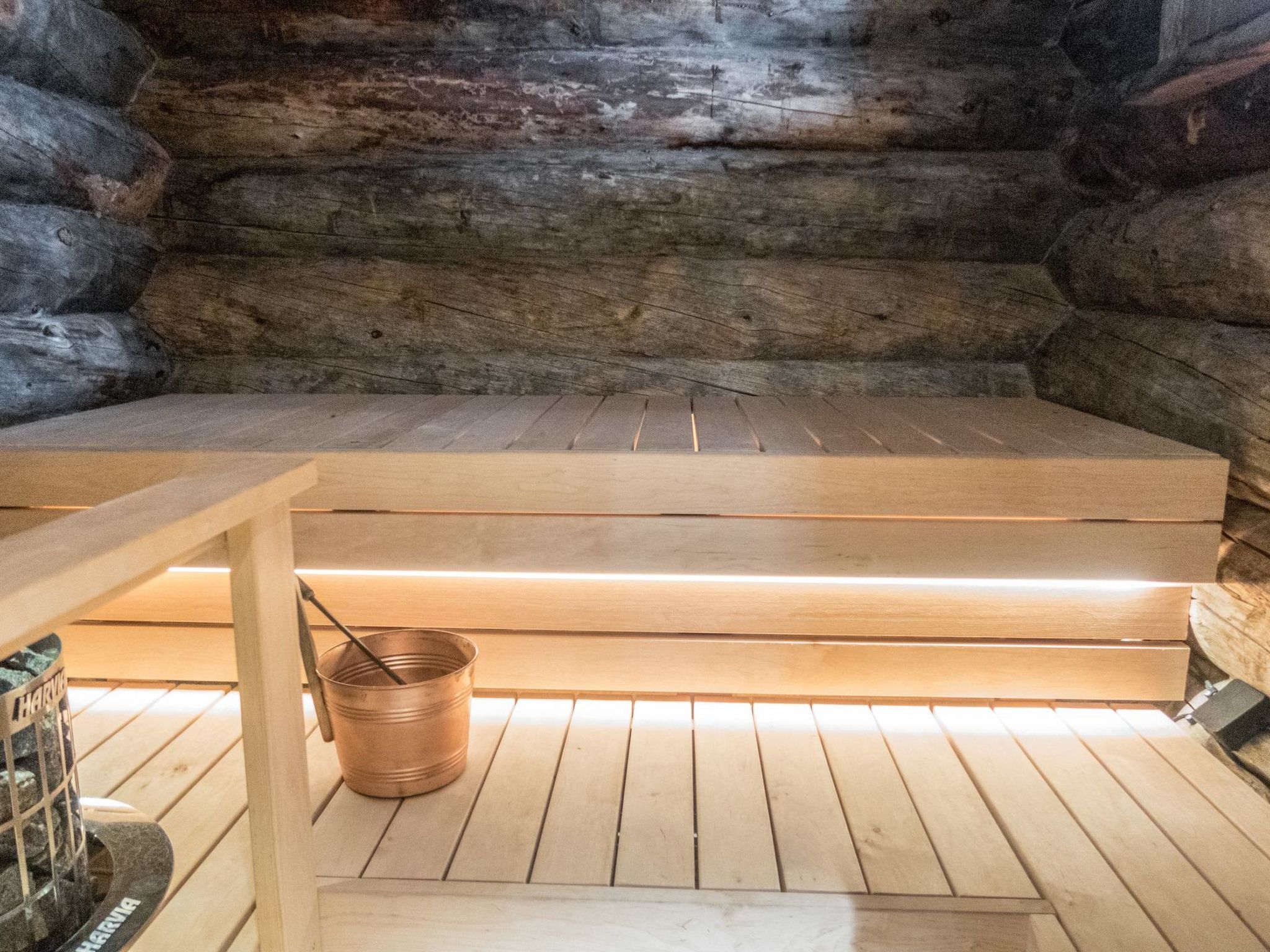 Foto 31 - Casa de 3 habitaciones en Kuusamo con sauna y vistas a la montaña