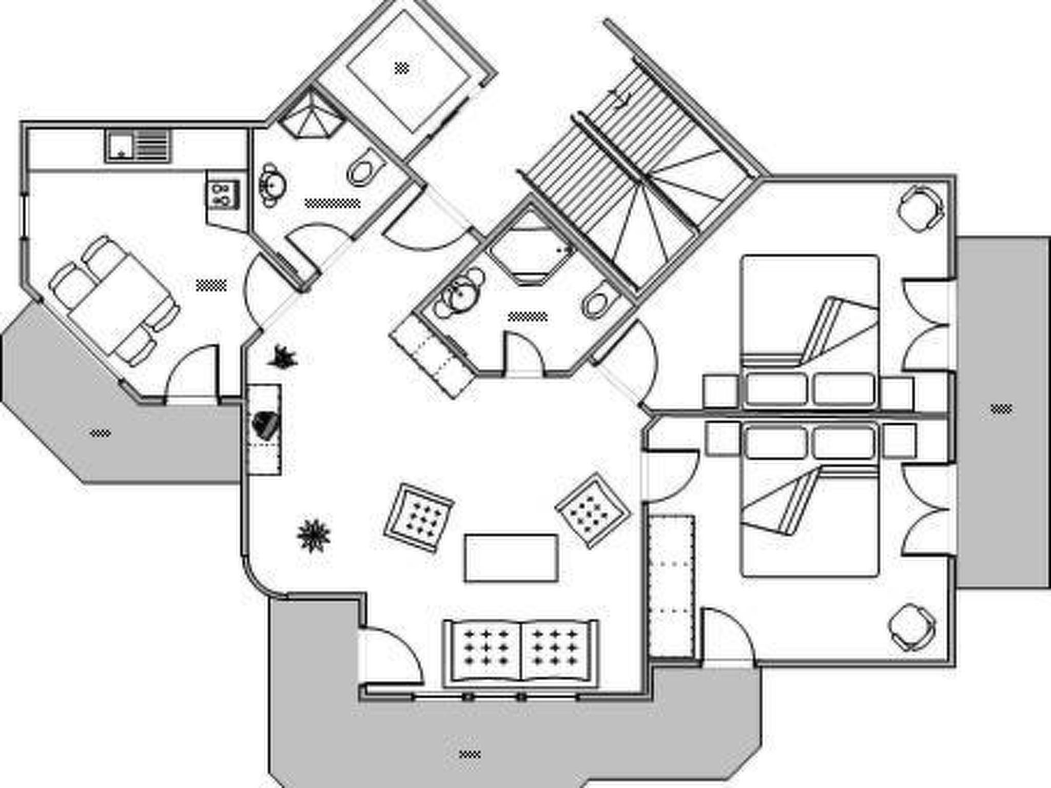 Foto 15 - Appartamento con 2 camere da letto a Saas-Grund