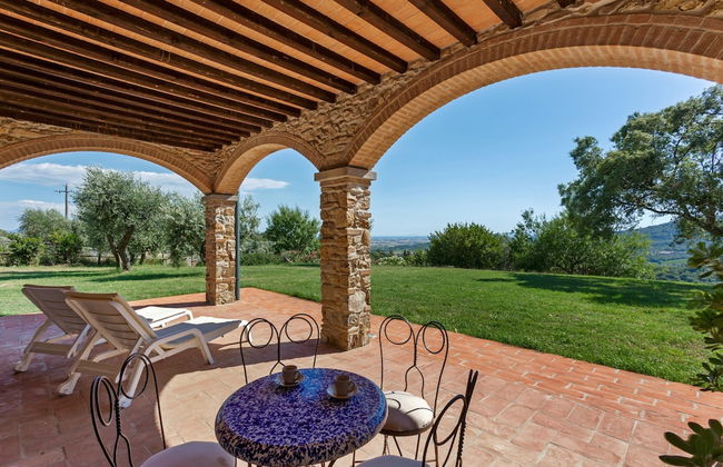 Farmhouse in Suvereto With Sea Views - Foto 12