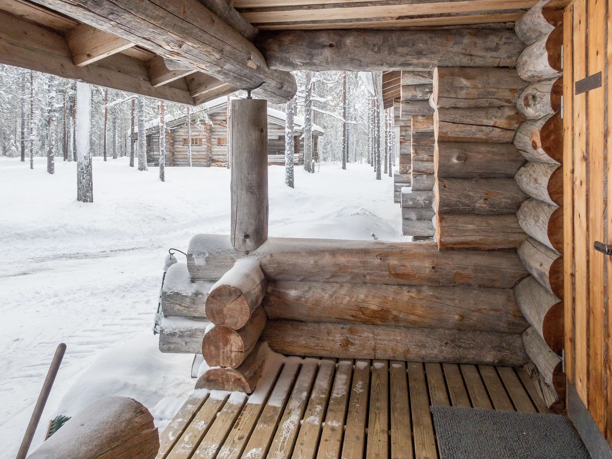 Foto 26 - Haus mit 2 Schlafzimmern in Kuusamo mit sauna und blick auf die berge