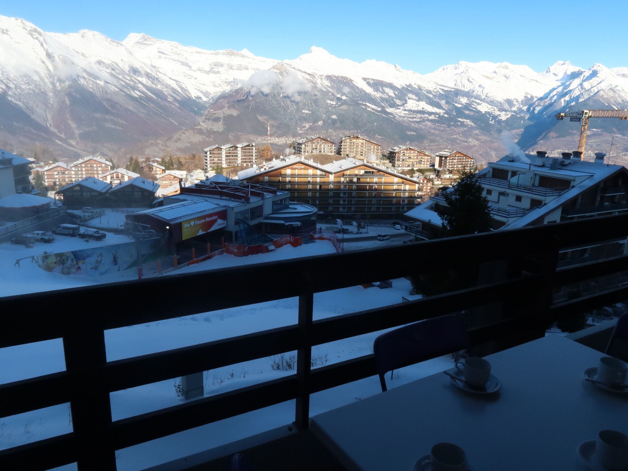 Foto 18 - Apartment mit 1 Schlafzimmer in Nendaz mit blick auf die berge