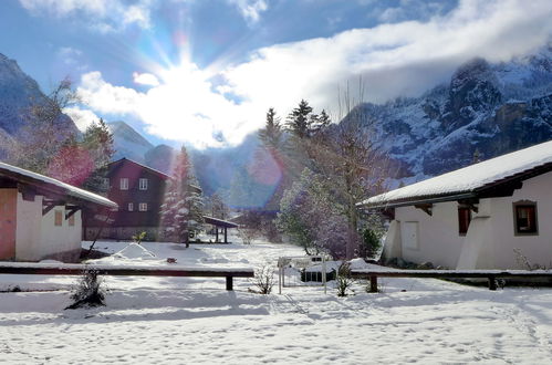 Foto 27 - Appartamento con 2 camere da letto a Kandersteg con giardino e terrazza