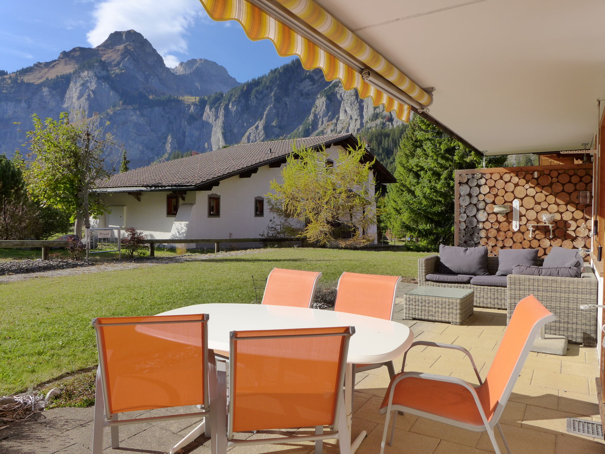 Foto 6 - Apartment mit 2 Schlafzimmern in Kandersteg mit garten und terrasse