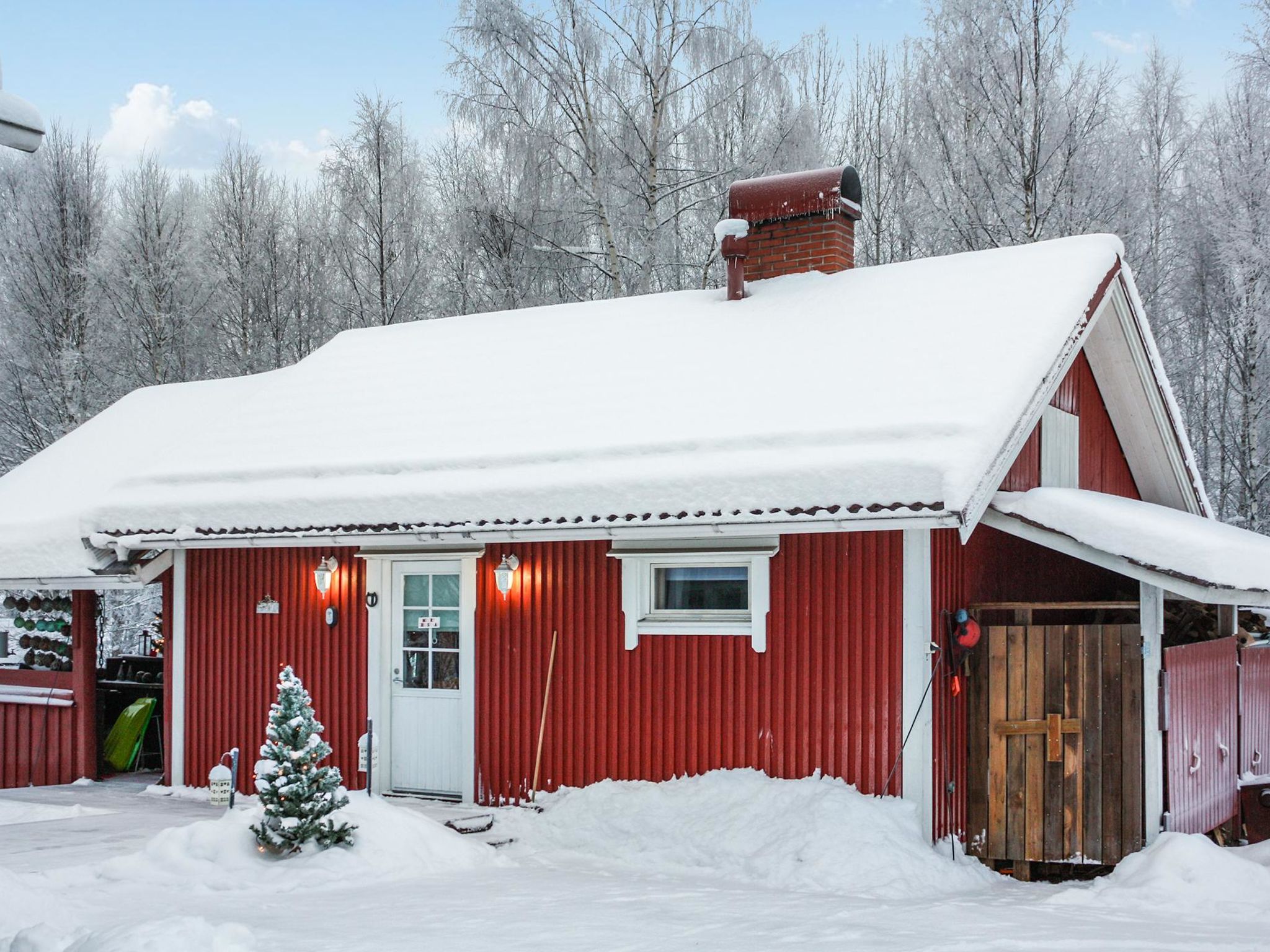 Photo 2 - Maison de 1 chambre à Rovaniemi avec vues sur la montagne