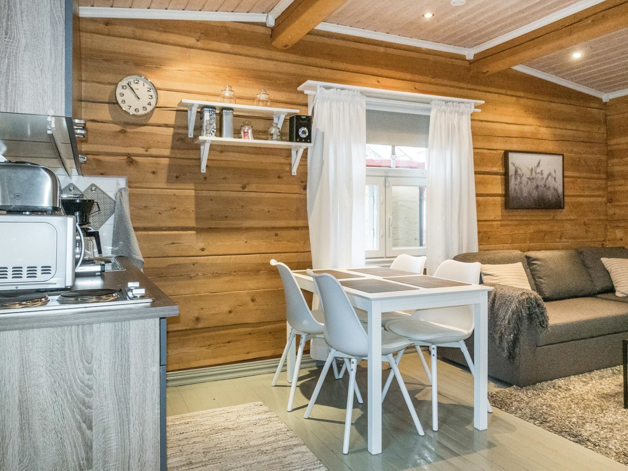 Foto 12 - Haus mit 1 Schlafzimmer in Rovaniemi mit blick auf die berge