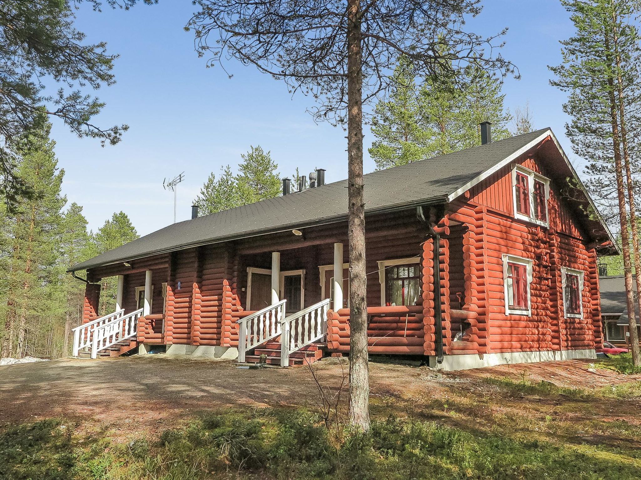 Foto 1 - Casa de 2 habitaciones en Kittilä con sauna y vistas a la montaña