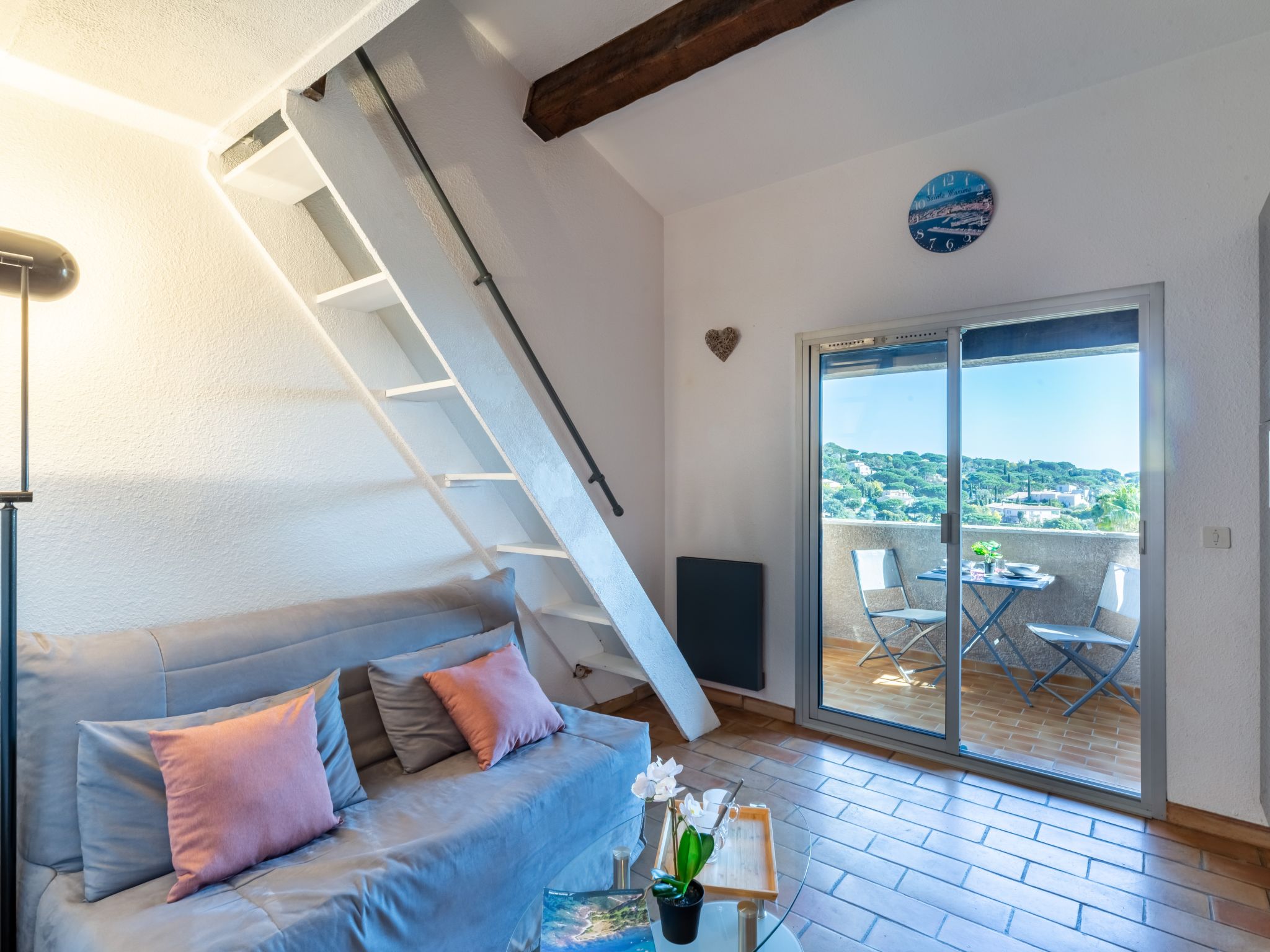 Foto 6 - Appartamento a Sainte-Maxime con piscina e vista mare