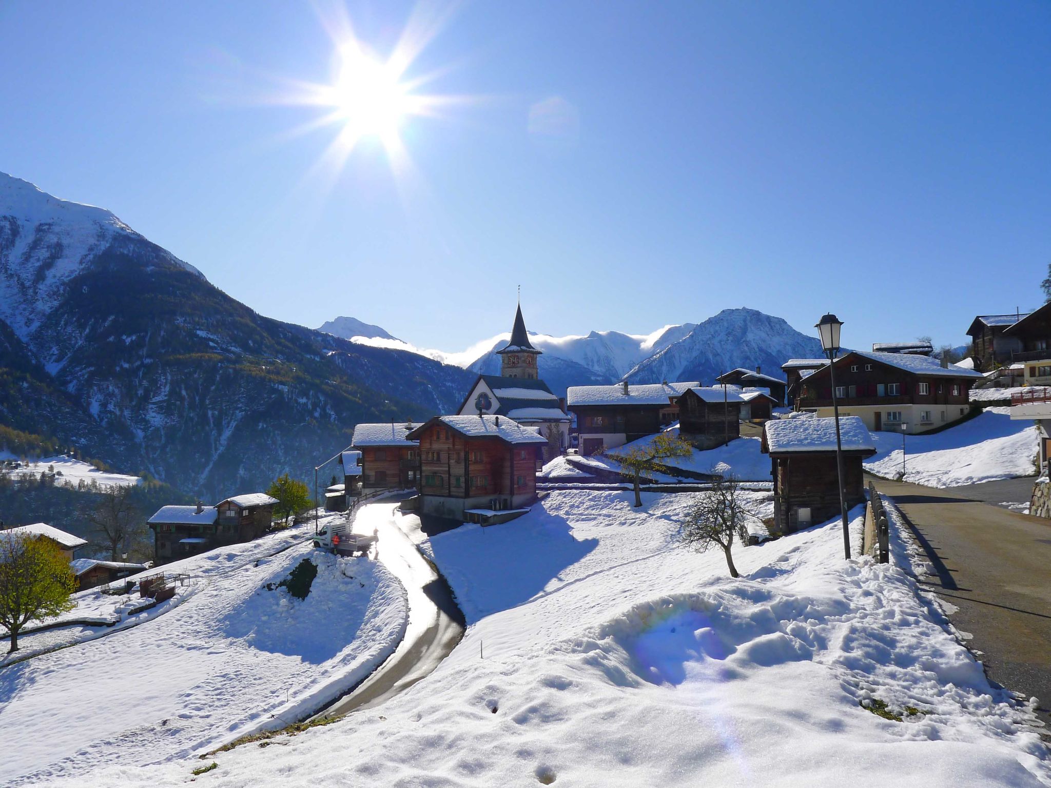 Photo 33 - Maison de 6 chambres à Riederalp avec jardin et vues sur la montagne