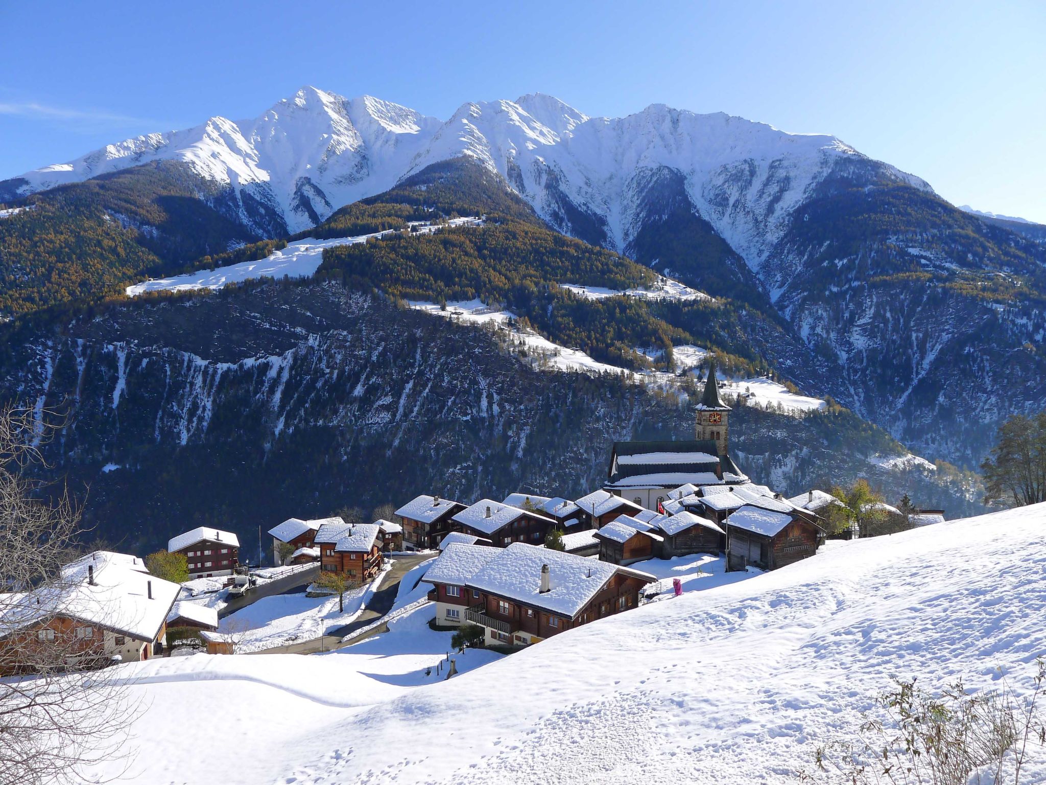 Photo 30 - Maison de 6 chambres à Riederalp avec jardin et vues sur la montagne