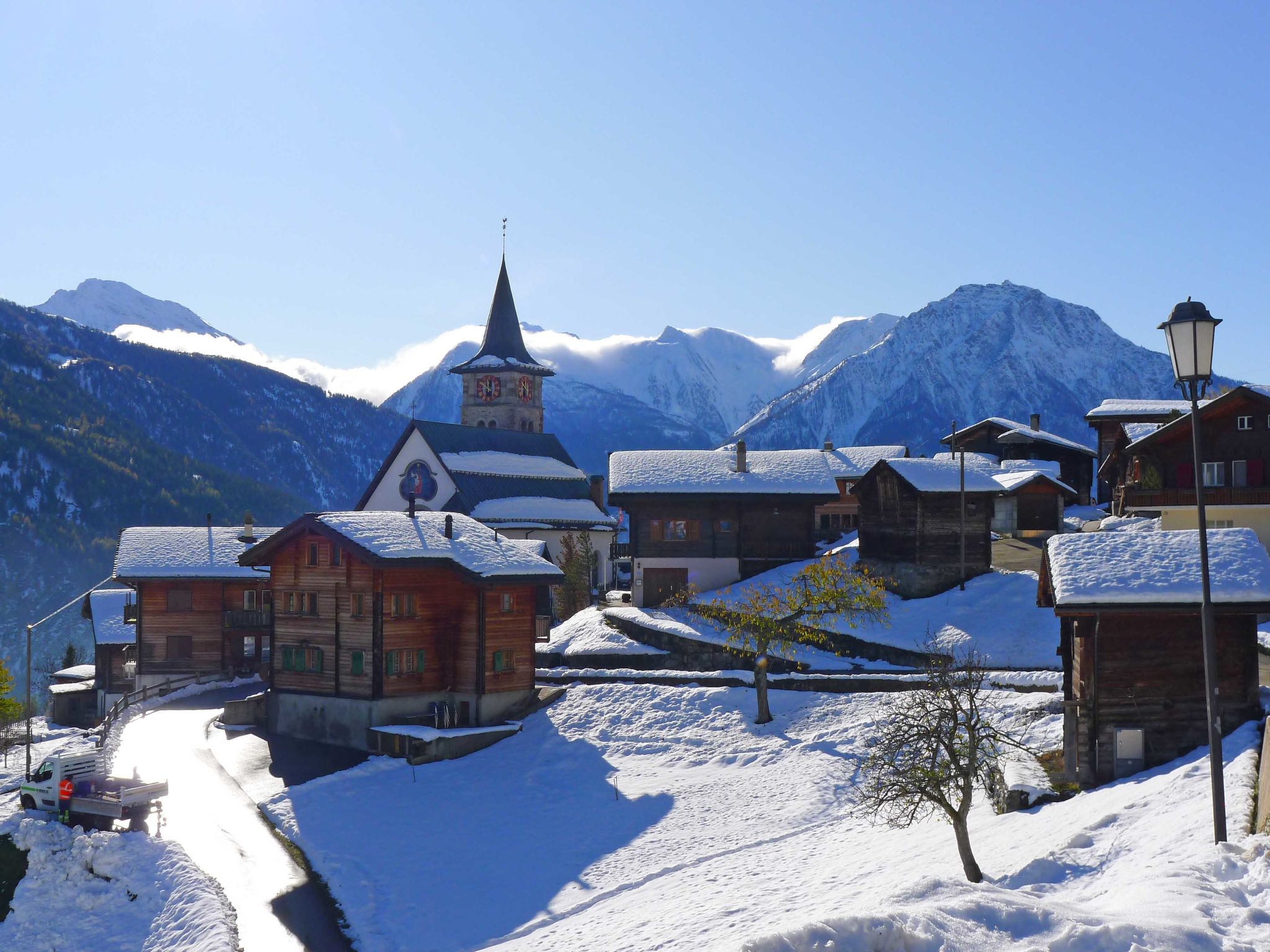 Photo 29 - Maison de 6 chambres à Riederalp avec jardin et vues sur la montagne