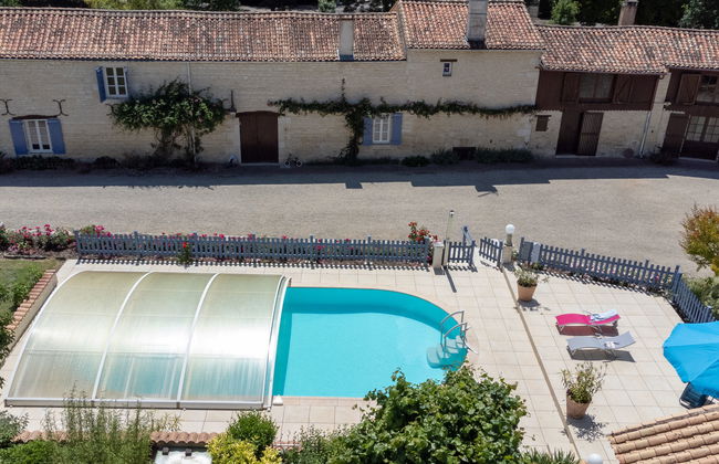 Casa de 5 quartos em Mauzé-sur-le-Mignon com piscina privada e jardim - Foto 36
