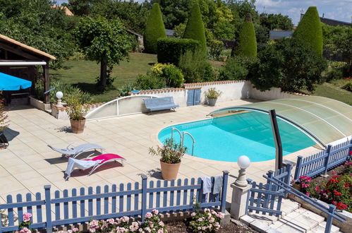 Foto 30 - Haus mit 4 Schlafzimmern in Mauzé-sur-le-Mignon mit privater pool und terrasse