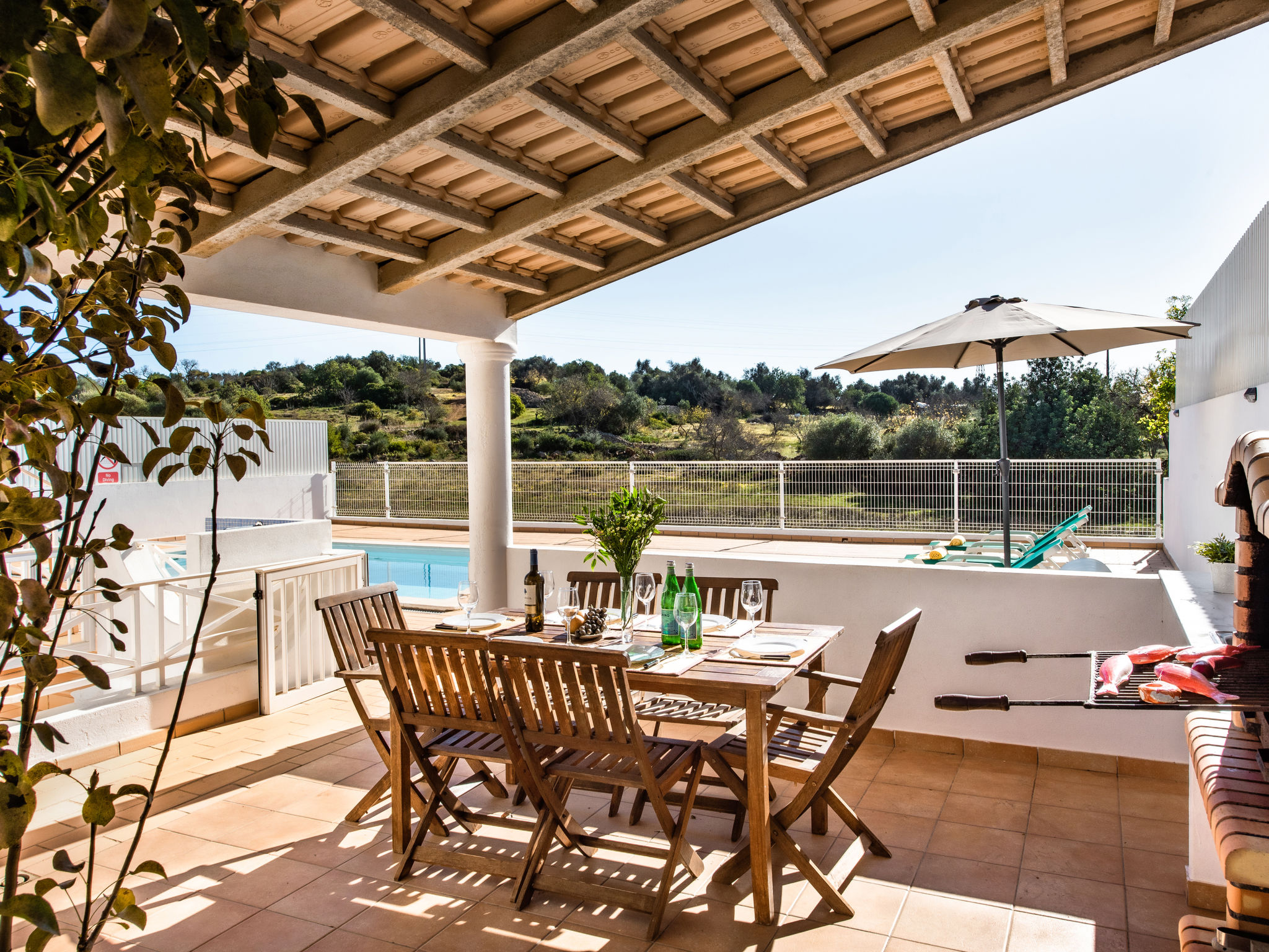 Foto 2 - Casa de 3 habitaciones en Albufeira con piscina privada y vistas al mar