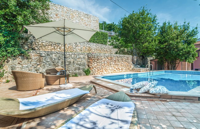 Casa de 4 quartos em Mošćenička Draga com piscina privada e jardim - Foto 16