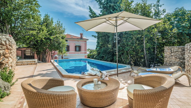 Casa con 4 camere da letto a Mošćenička Draga con piscina privata e giardino - Foto 2