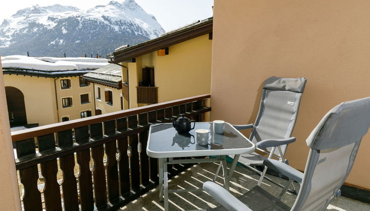 Foto 1 - Appartamento con 2 camere da letto a Silvaplana con terrazza e vista sulle montagne