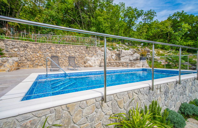 Casa de 2 quartos em Kastav com piscina e terraço - Foto 11