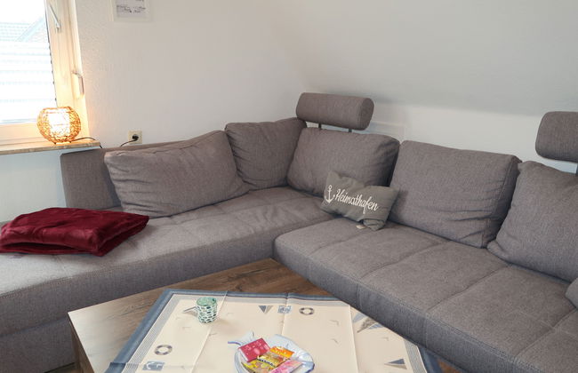 Apartamento de 3 quartos em Wangerland com jardim e terraço - Foto 6