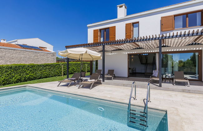 Casa de 4 quartos em Sveti Petar u Šumi com piscina privada e jardim - Foto 8
