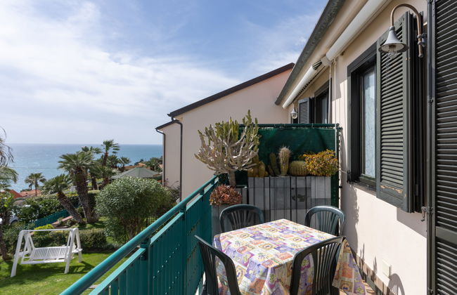Apartamento de 2 quartos em Cipressa com piscina e jardim - Foto 22