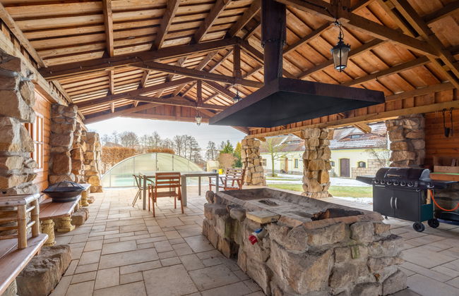 Casa de 4 quartos em Martínkovice com piscina privada e jardim - Foto 43