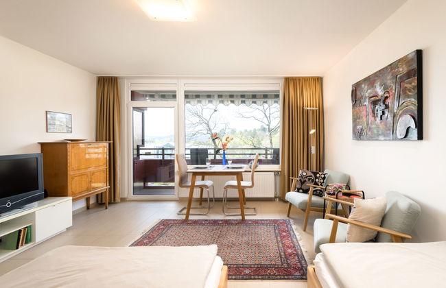Apartment mit 1 Schlafzimmer in Lahnstein mit schwimmbad und sauna - Foto 2